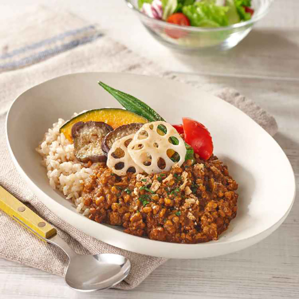 【卵・乳・小麦不使用】 ヴィーガンキーマカレー 120g×5食 洋惣菜 お惣菜 NH1508