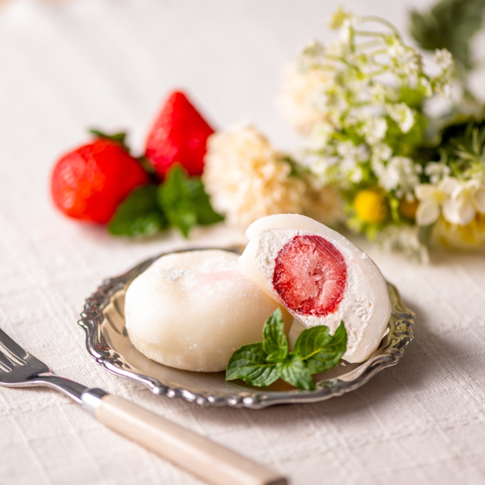 【母の日ギフト】「ホシフルーツ」 あまおうのクリームいちご大福 fuwaru 6個 ※メッセージカード付 和菓子 和スイーツ スイーツ お菓子 NH1752