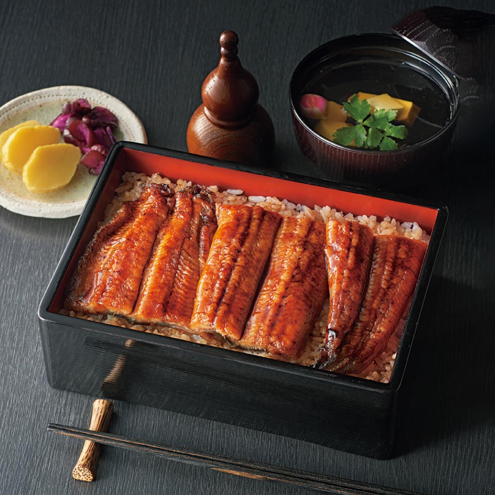 「京都・鰻割烹＜まえはら＞三河一色産一本うなぎ蒲焼」2本 魚 海産加工品 海産物 NH1806