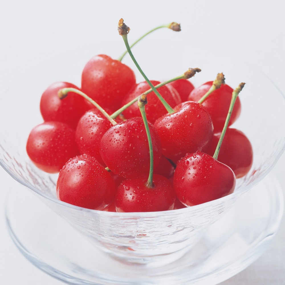 【母の日】山形産 「佐藤錦」 300g ※手詰め (造花カーネーション付)