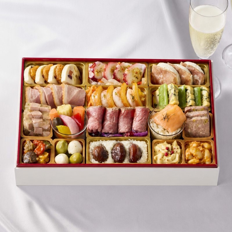 「銀座ポルトファーロ」 洋風オードブル〈クリスマスお届け〉 一段重（約3人前） おせち お惣菜 NH2246