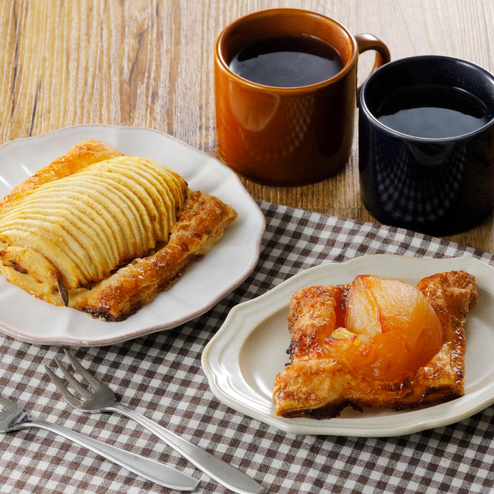 青森県産りんご使用「奥なな商店」 アップルパイ2種×2セット（計4個） 洋菓子 洋スイーツ スイーツ お菓子 NH2303