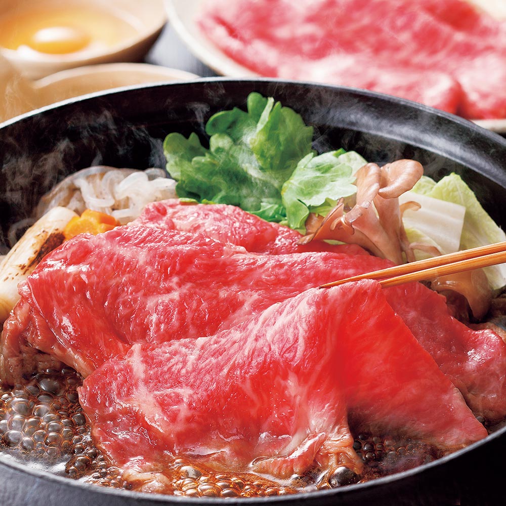 【お歳暮】松阪牛もも・肩ロースすき焼き用 計400g 肉 生鮮品 卵 乳製品 NH2441
