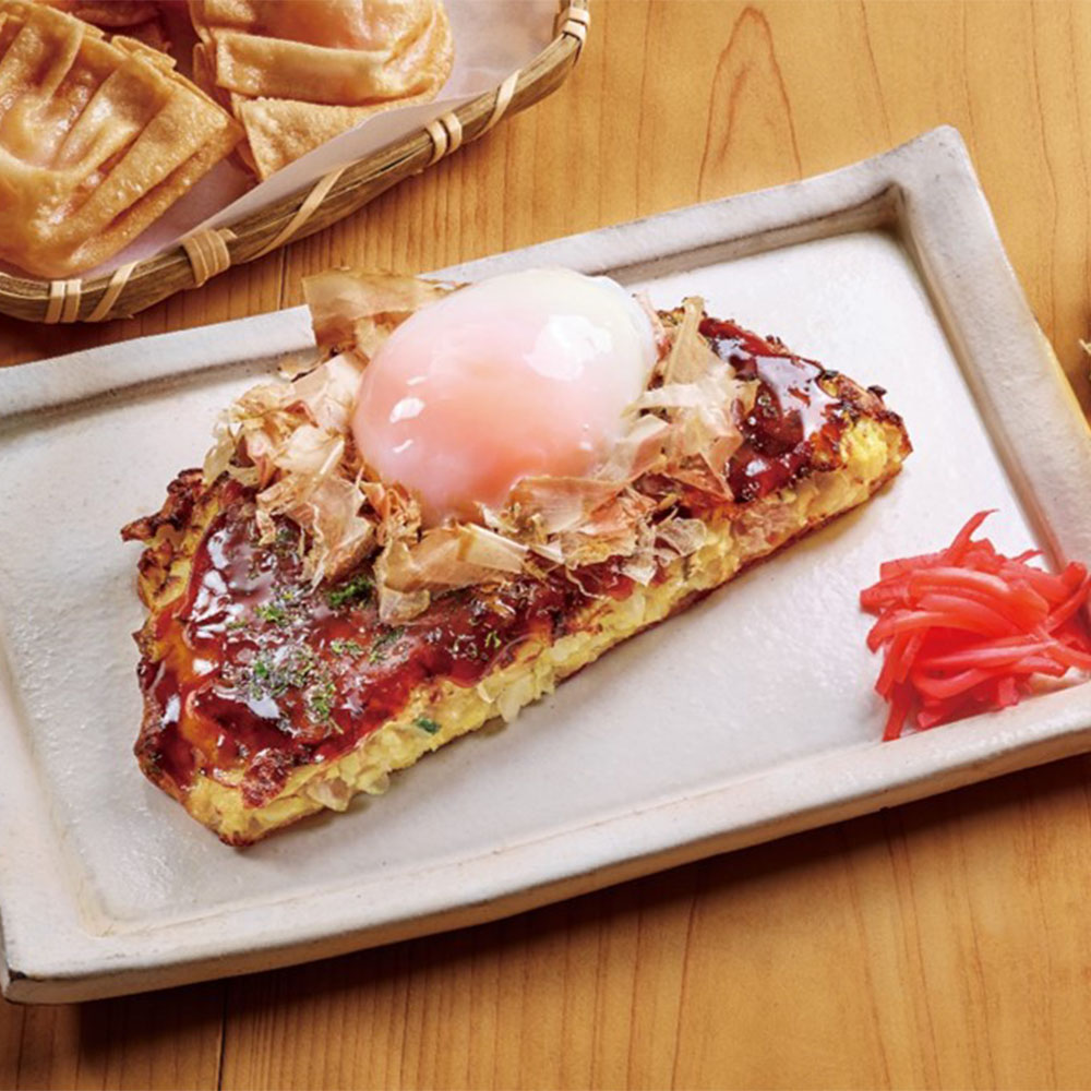 テーブルマーク】自然解凍OK 割って使える豚玉お好み焼き 240g×3枚