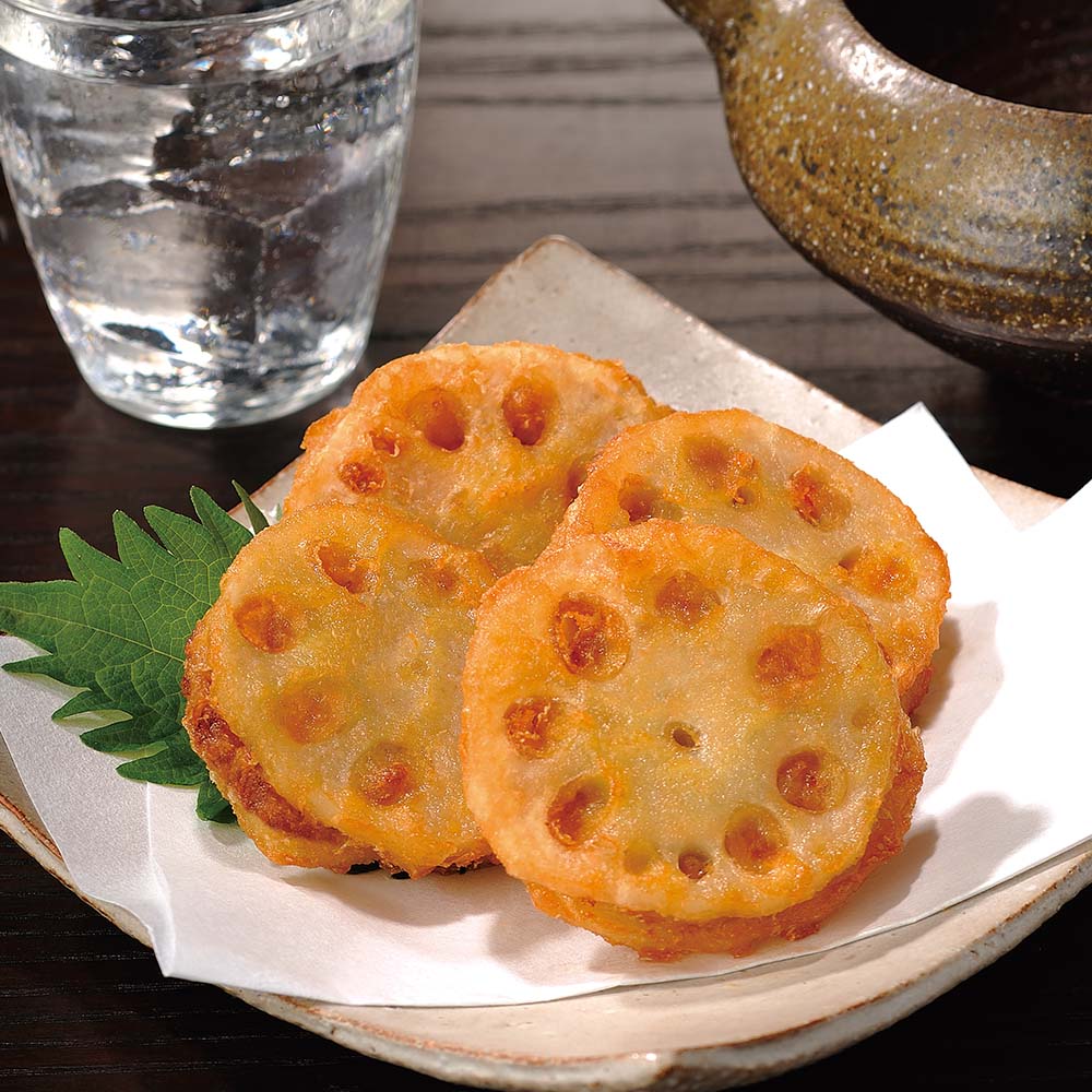 【味の素】 自然解凍可 蓮根の挟み揚げ 840g(30個) お惣菜 プロユース N99995