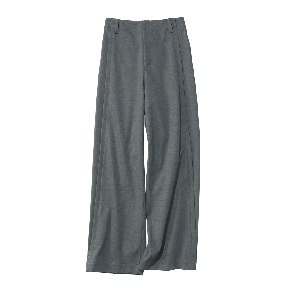 ストレッチポンチ ワイド ストレートパンツ パンツ ファッション PC5476