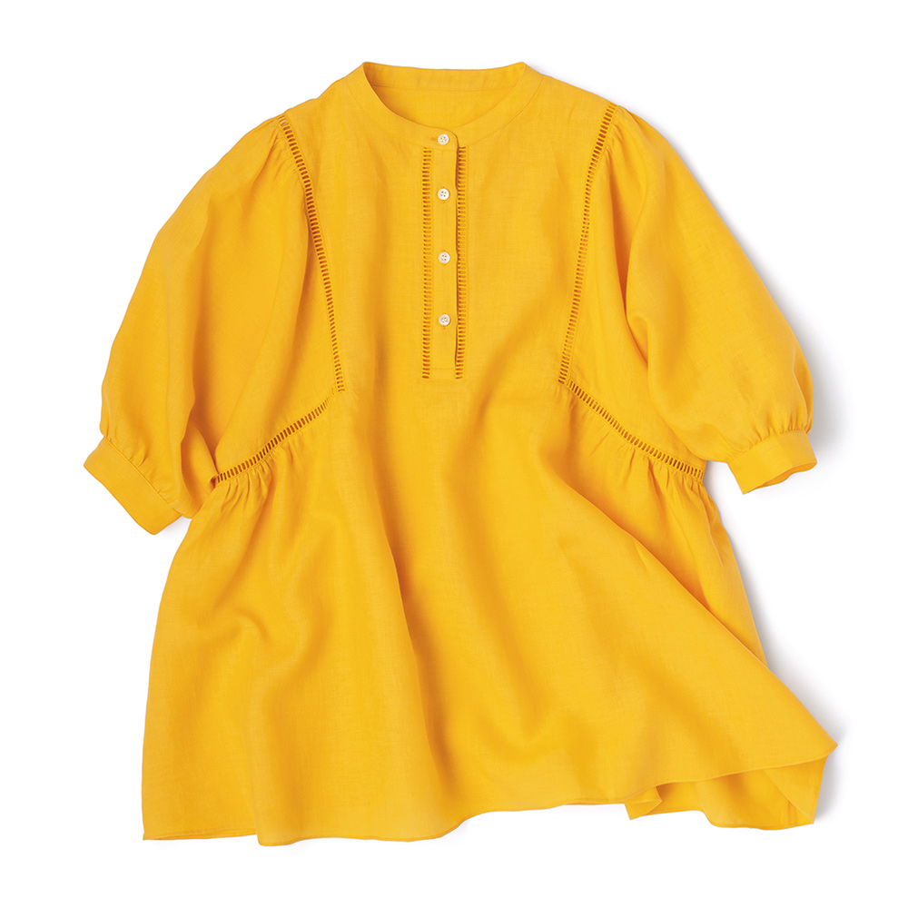 リベコ社 ハシゴレース使い リネンチュニック チュニック ファッション PC5529