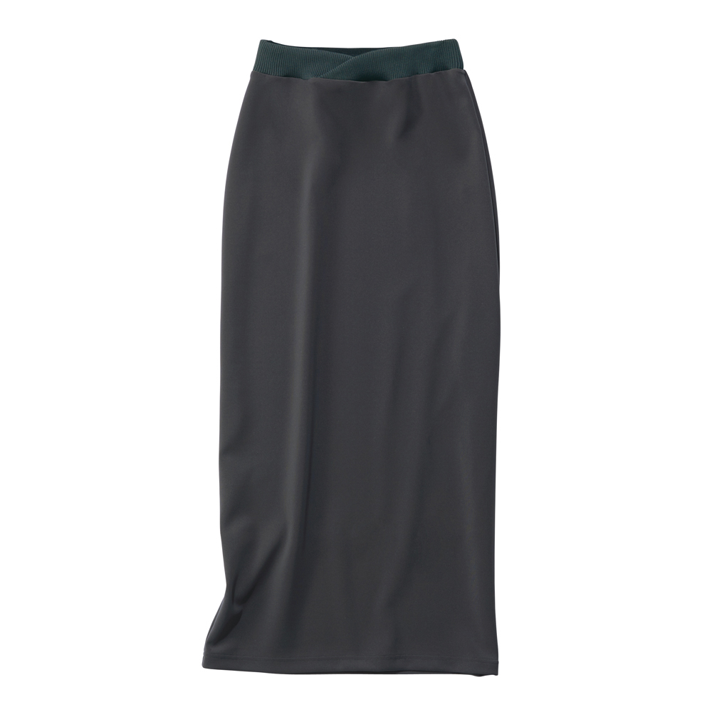 リブ使い ダンボールニット タイトスカート スカート ファッション PC5625