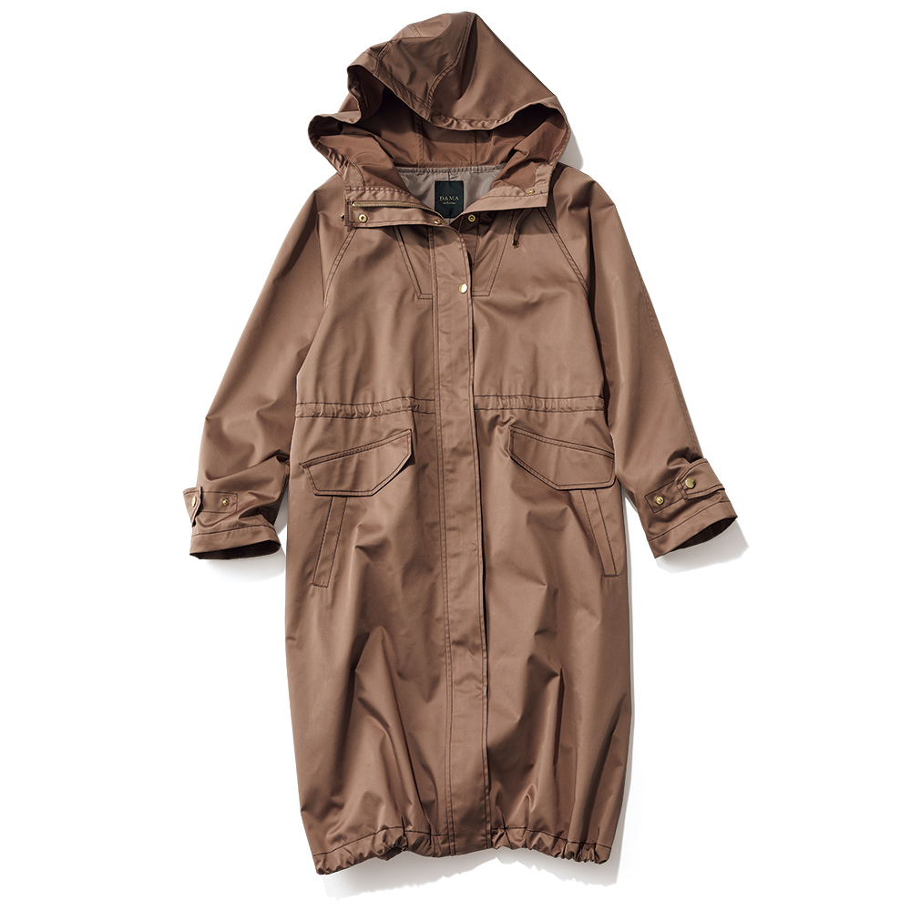 はっ水加工 モッズ風デザイン ロングコート コート ファッション PC5854