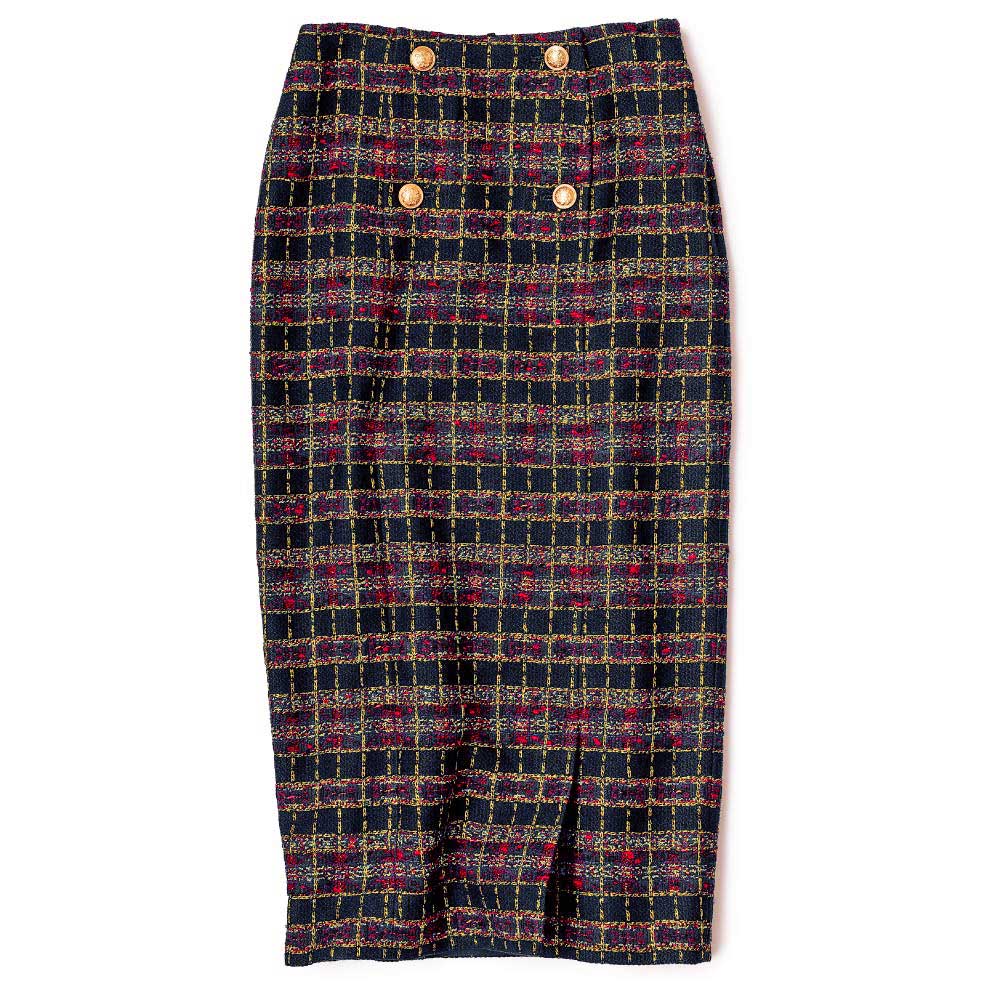 マリア・ケント社 ファンシーツイード スカート スカート ファッション PC5972