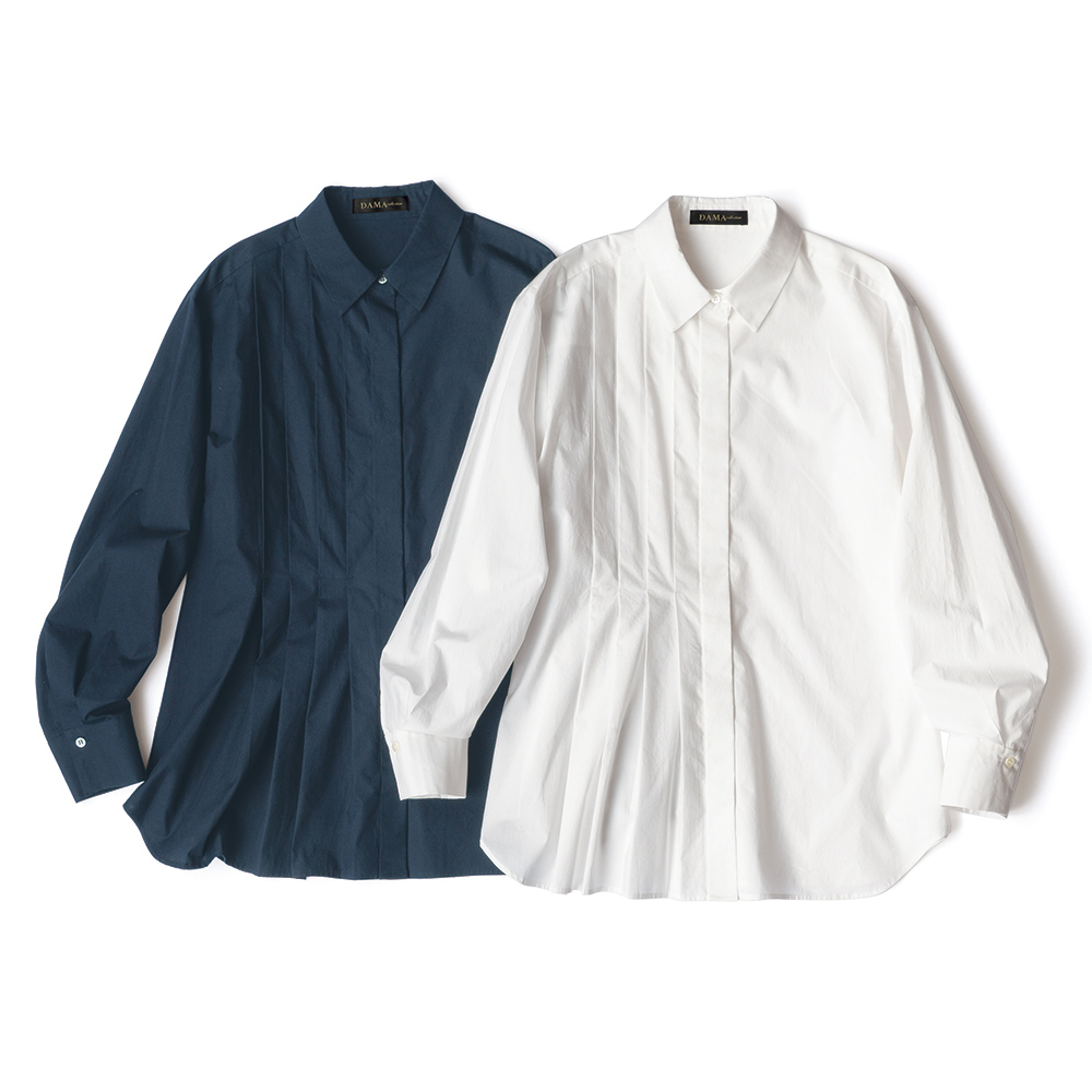 ソフトタイプライター タックデザインシャツ シャツ ブラウス ファッション PC5988