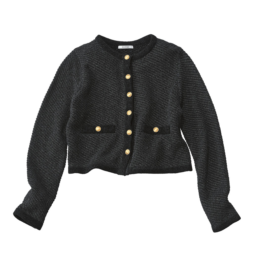 モールラメニット カーディガン ニット セーター ファッション PC6058