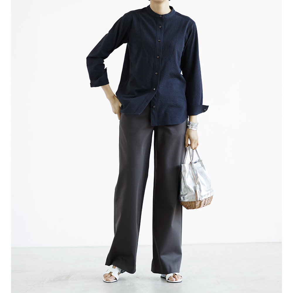 ≪股下丈68cm≫ 「NIKKE」 ハイゲージポンチ プルオン ワイドパンツ イージーパンツ パンツ PC6165