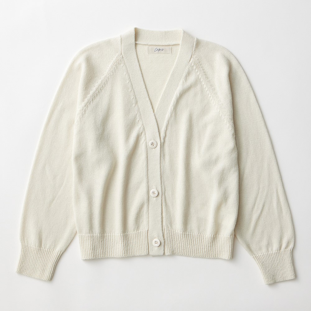 イタリア糸 強撚ウール ニットカーディガン ニット セーター ファッション PC6253