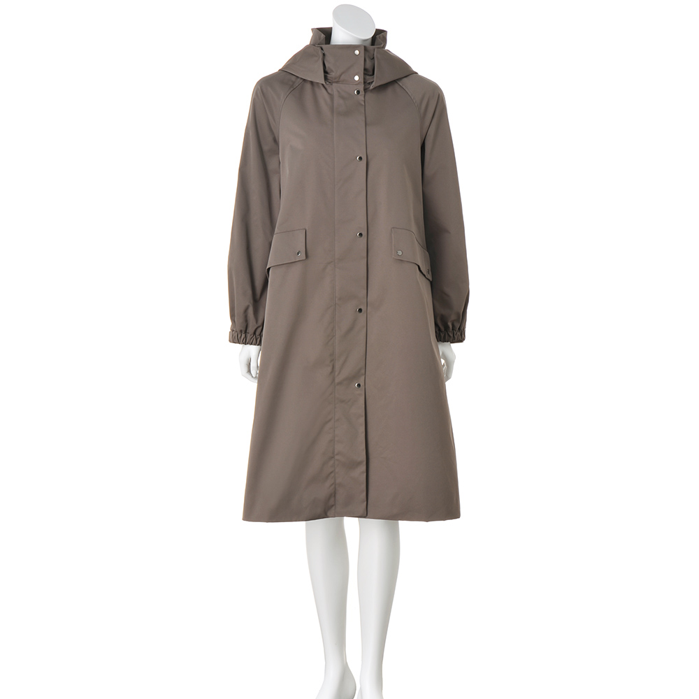 はっ水加工 2WAYフーデッドロングコート コート ファッション PC5927