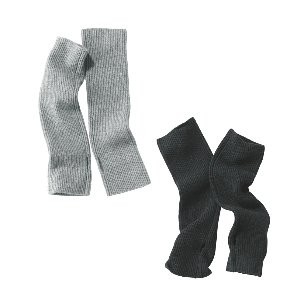 Deuxieme Classe Cashmere アームウォーマー　ブラック Cashmere アームウォーマー（手袋）｜Deuxieme Classe