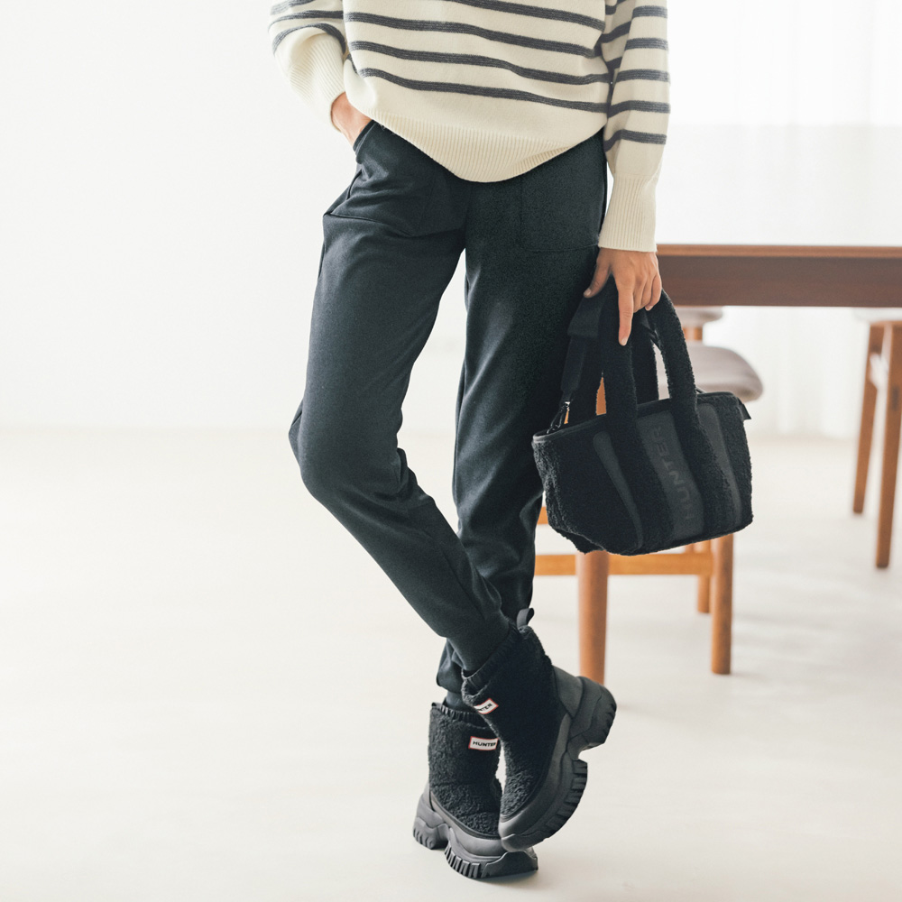 蓄熱素材 ジャージージョガーパンツ(日本製) イージーパンツ パンツ PC6138