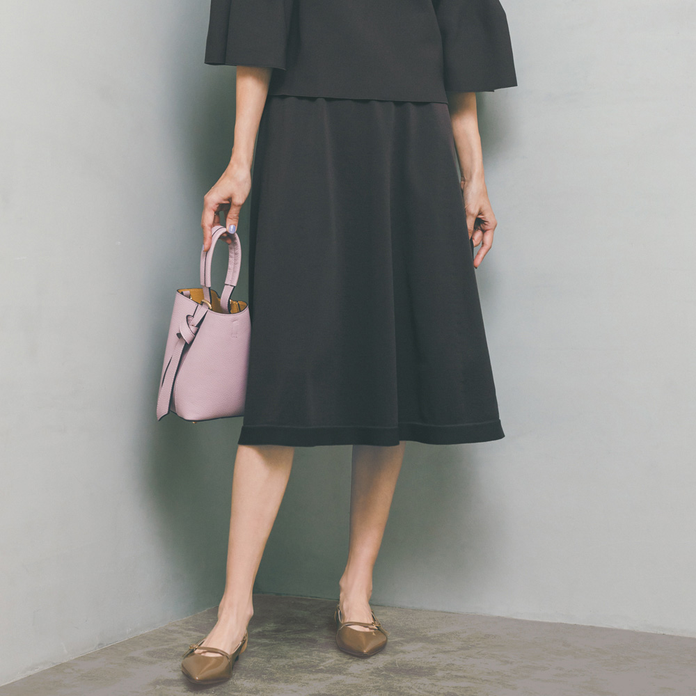 ホールガーメント(R) フレア スカート(日本製) ひざ丈スカート スカート PC6141