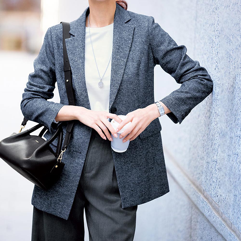 フェルラ社 ベビーアルパカ混 ジャケット 通販 - ディノス