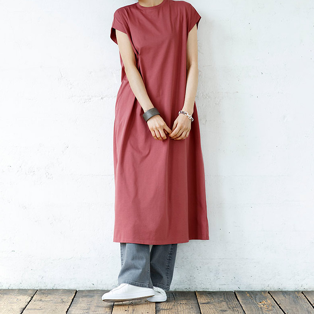 オーガニックコットン ワンピース ワンピース ファッション PC6258