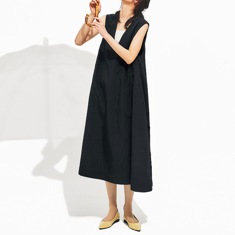 はっ水加工 テントライン ジャンパードレス ワンピース ファッション PC6287