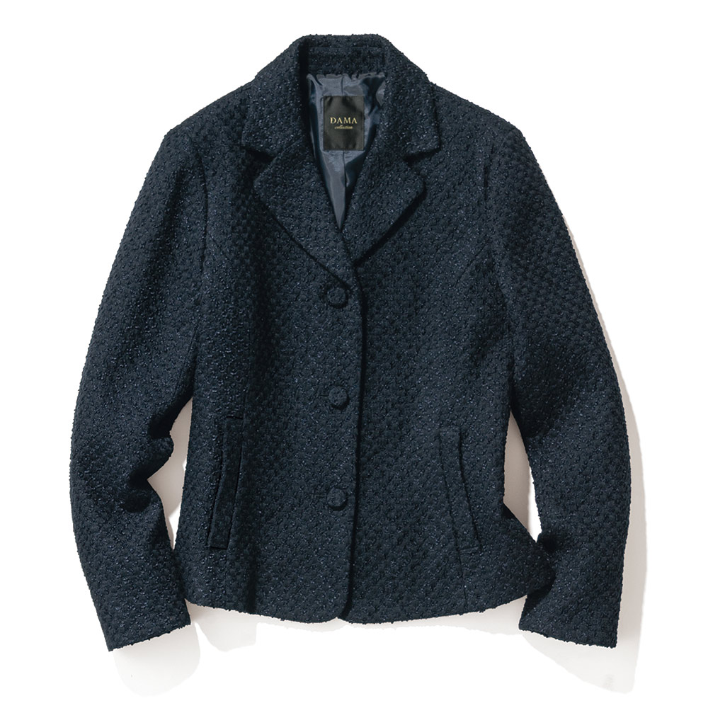 フェルラ社 変わり格子ツイード ジャケット ジャケット ファッション PC6464