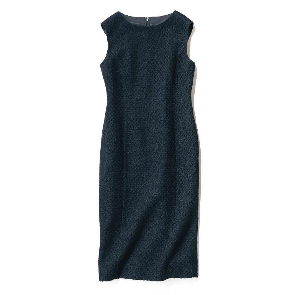 フェルラ社 変わり格子ツイード ワンピース マキシワンピース ロングワンピース ワンピース PC6465