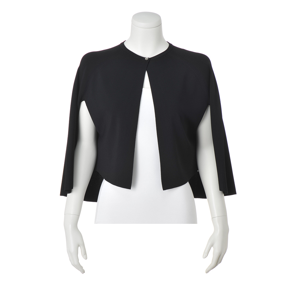 ハイゲージ総針編み ニット ポンチョ ニット セーター ファッション PC6498