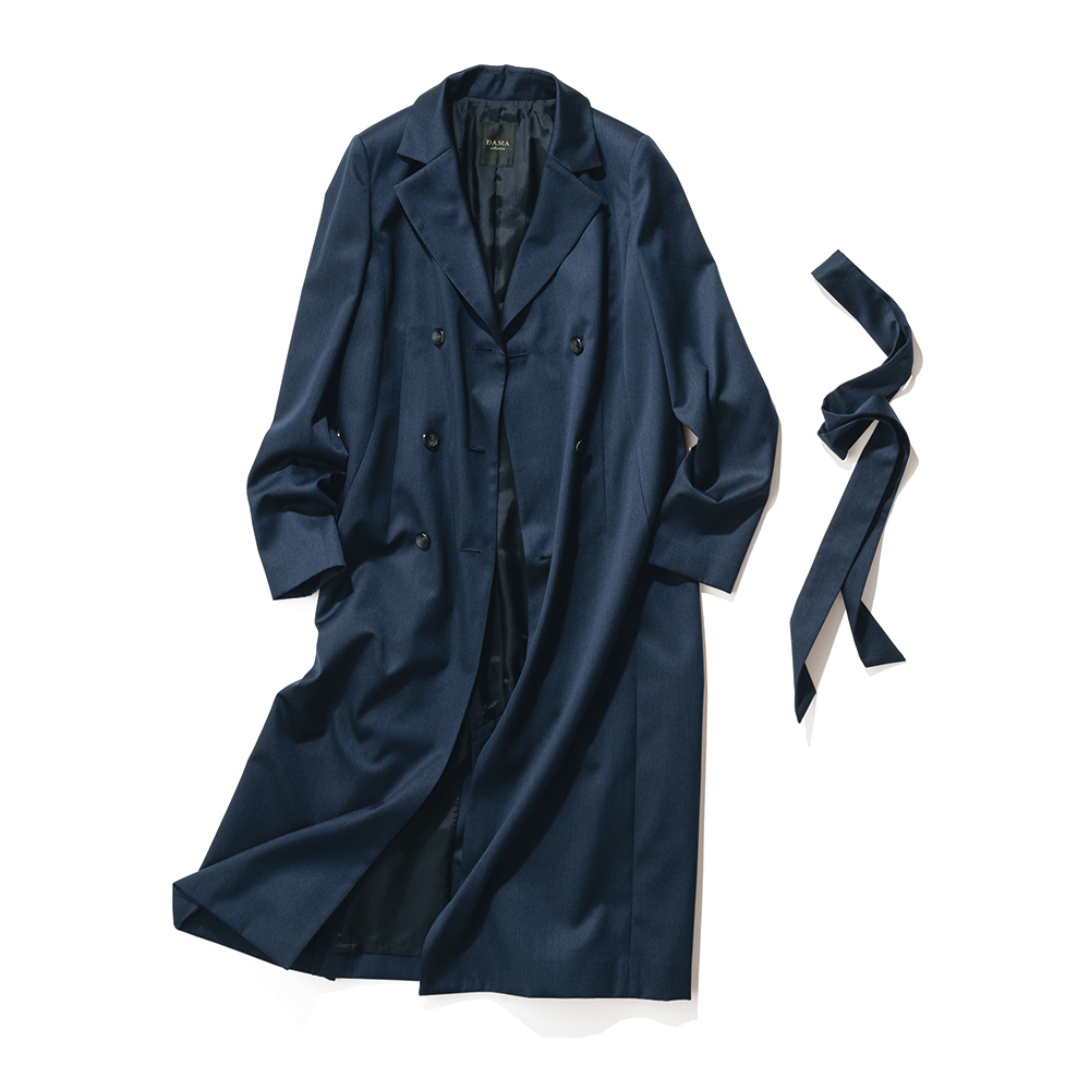 「NIKKE」 マフシルク混 デニムコート コート ファッション PC6531