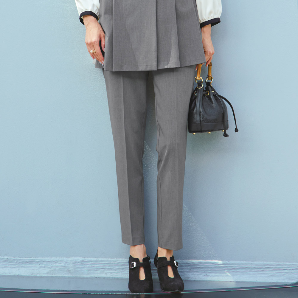 2ウェイ ストレッチ ギャバジン テーパードパンツ パンツ ファッション PC6337