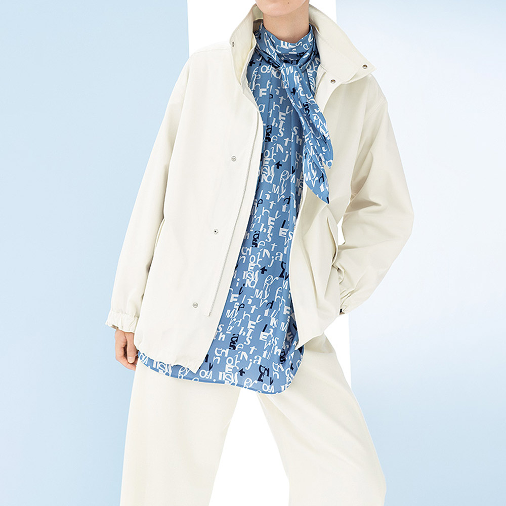 ライナー付き はっ水 グログラン ブルゾン ジャケット ファッション PC6388