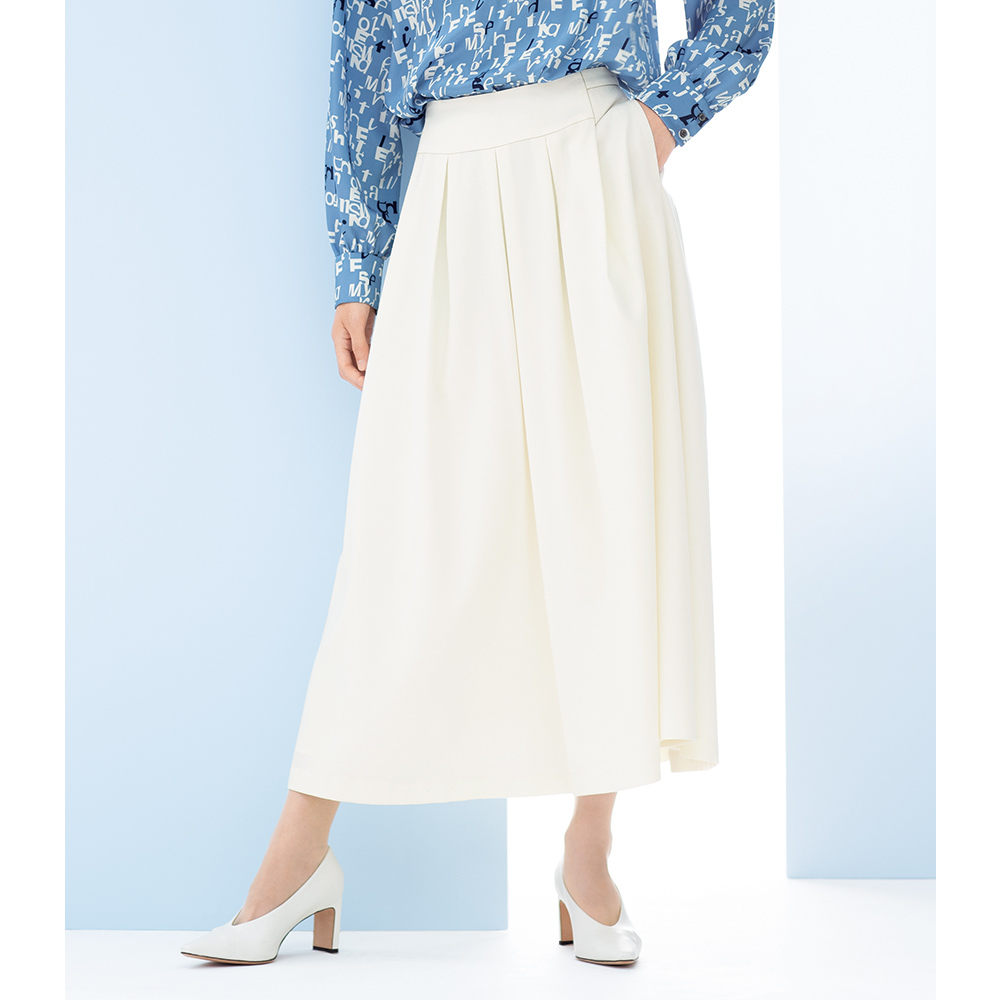 ウールサキソニー タックスカート スカート ファッション PC6454