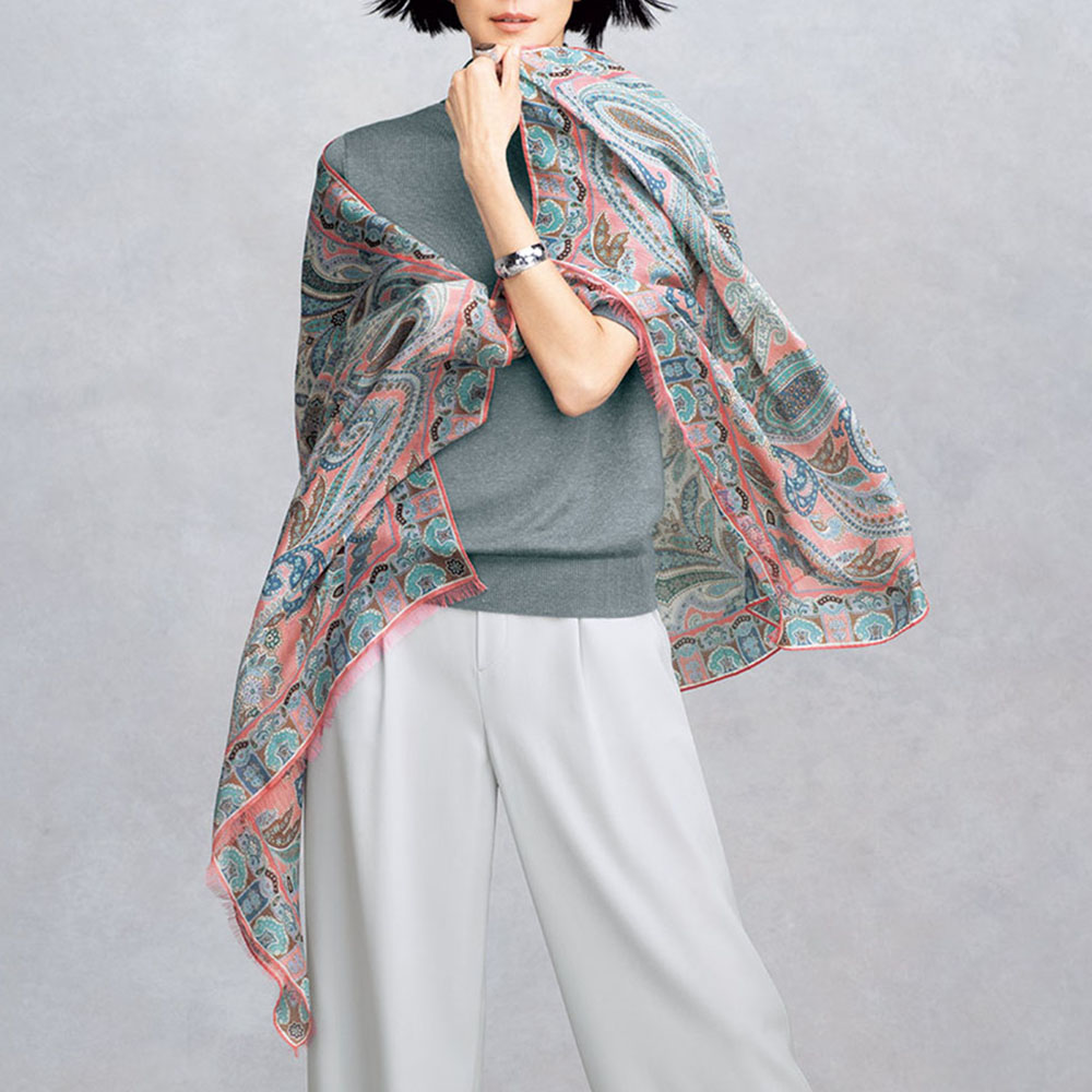 Saldarini for LIBERTY シルクストール Saldarini for LIBERTY シルクストールの通販 by sumi｜ラクマ