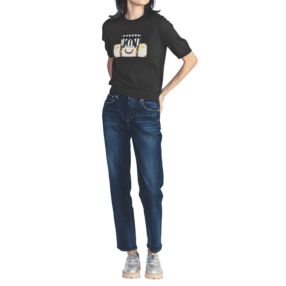 RED CARD TOKYO/レッドカードトーキョー 「アニバーサリーカジュアル」 テーパードデニムパンツ（日本製） テーパードパンツ パンツ PC7063