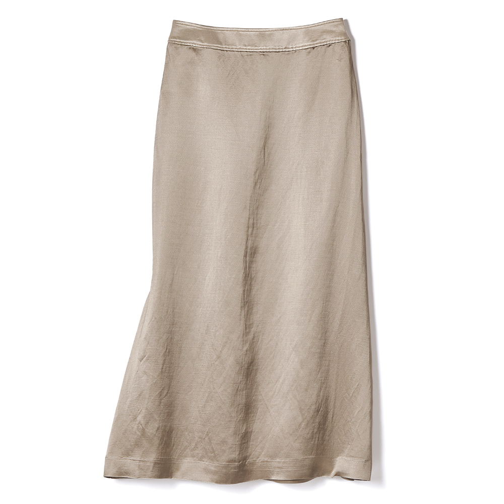 アセテートリネン ブライトカルゼ スカート タイトスカート スカート PC7140