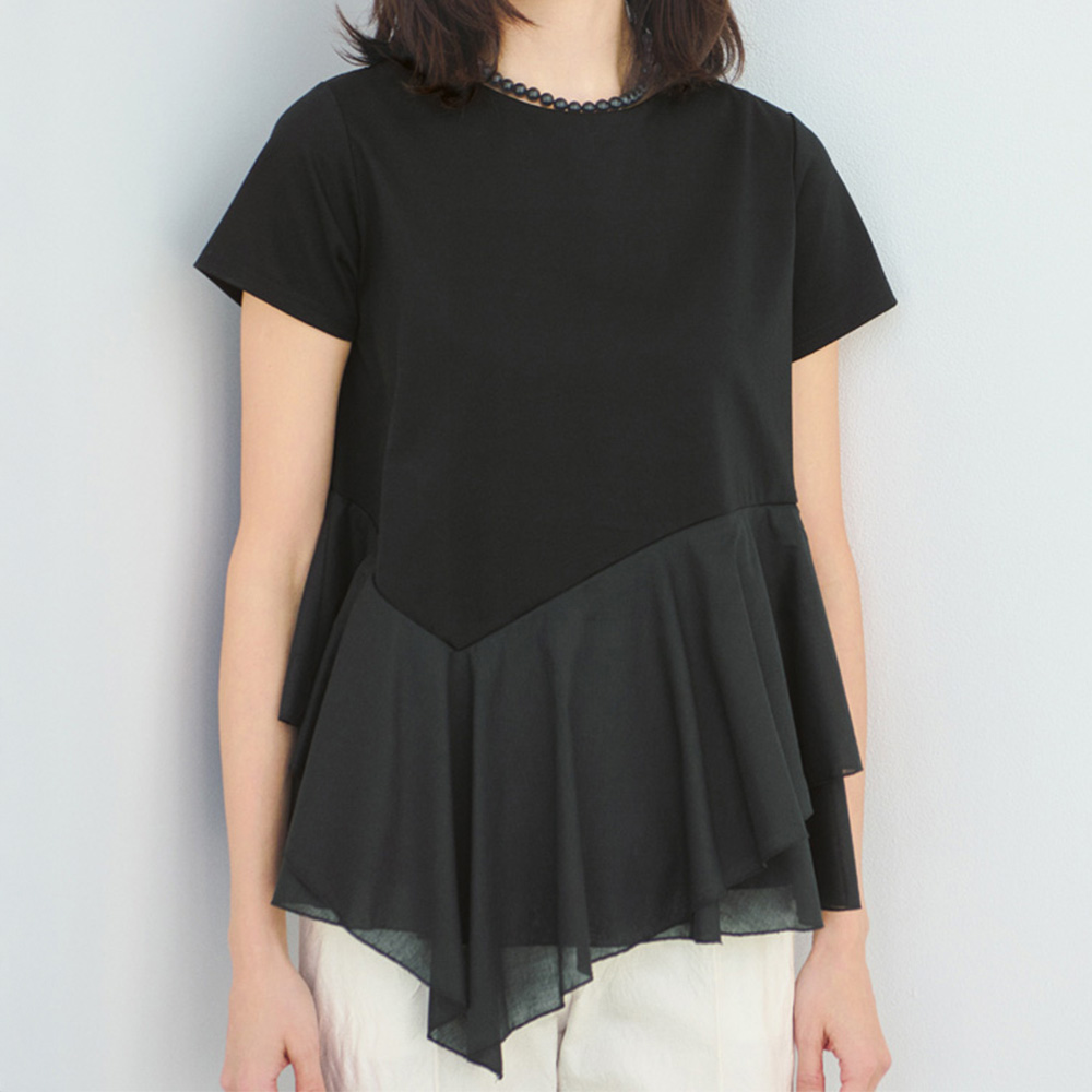 SPOOM/スプーム 多機能素材 イレギュラーコンビトップス UV対策ウェア UV 紫外線対策 PC7042