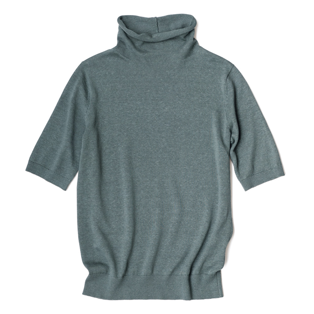 カリアッジ社 リネンカシミヤシルク プルオーバー サマーニット ニット セーター PC7094