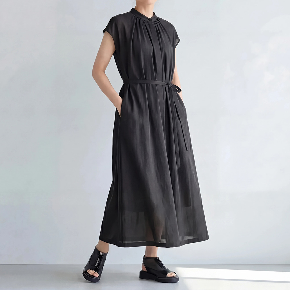 ≪着丈123cm≫コットンシルクローン ロングワンピース ワンピース ファッション PC7208