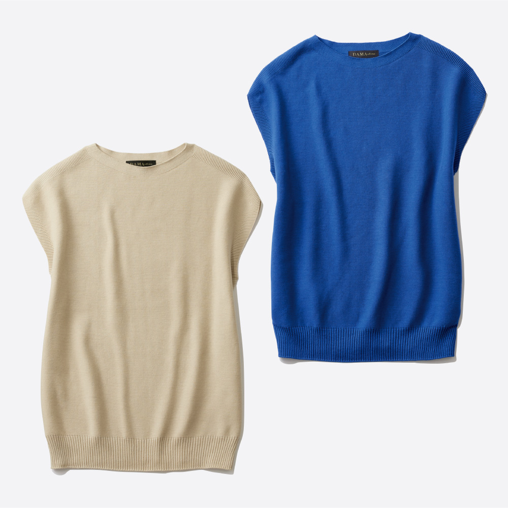 ホールガーメント(R) フレンチスリーブ プルオーバー サマーニット ニット セーター PC7212