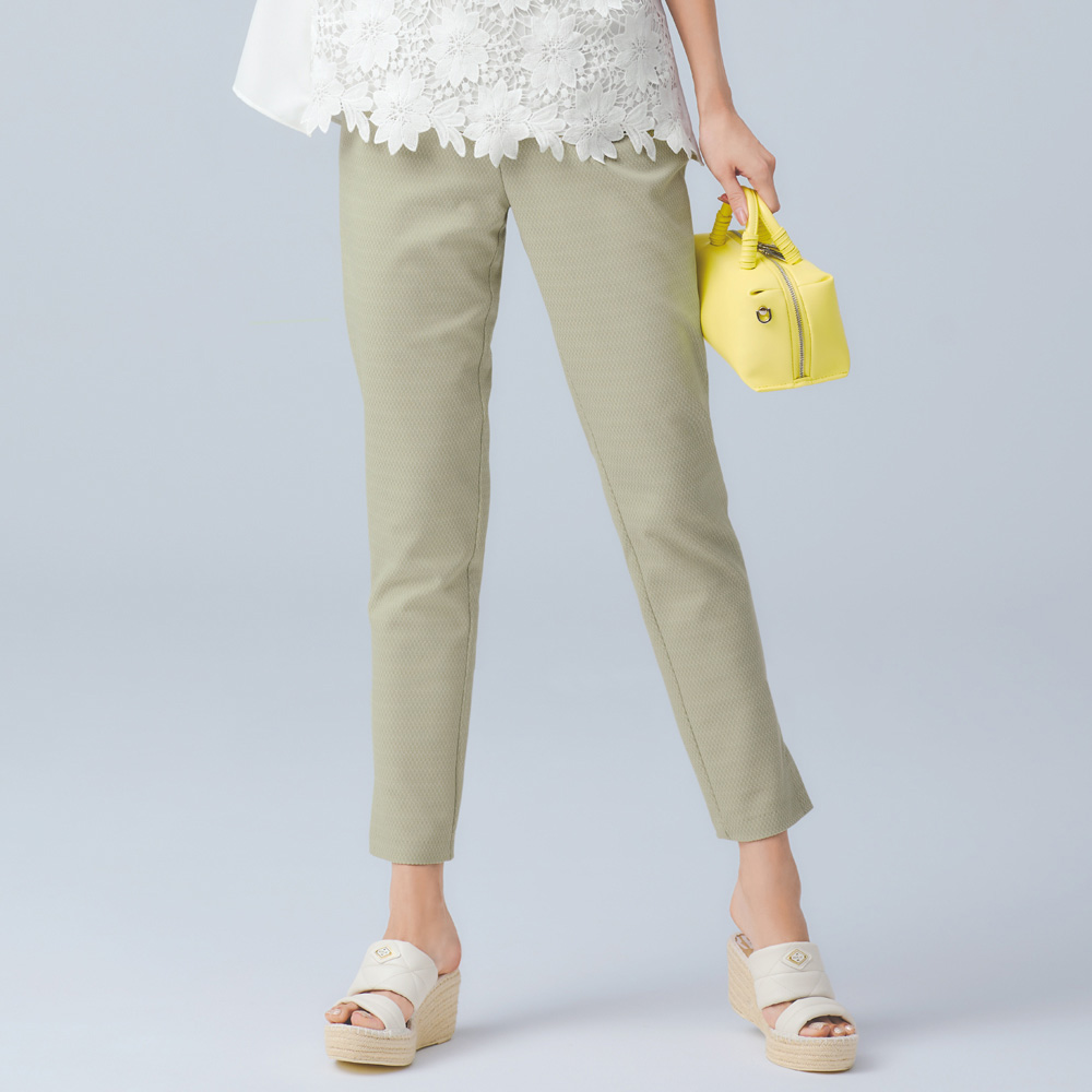 ストレッチジャカード テーパードパンツ テーパードパンツ パンツ PC7249