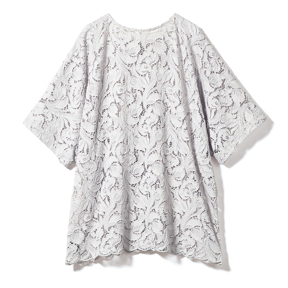 トルコ製レース 2WAYブルゾン デザインカットソー Tシャツ カットソー PC7293