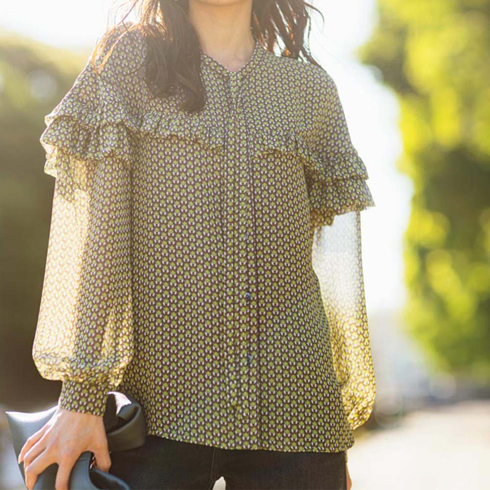 Ladmusician ボウタイフリルシャツ LAD MUSICIAN - Frill Shirt | fakejam