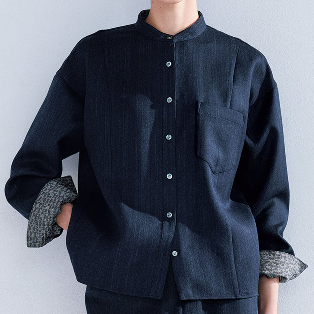NIKKE」 マフ ジャカードデニムシャツ 通販 - ディノス