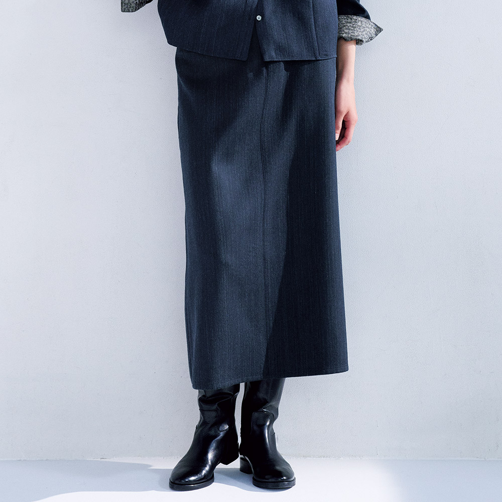 NIKKE」 マフ ジャカードデニムスカート 通販 - ディノス