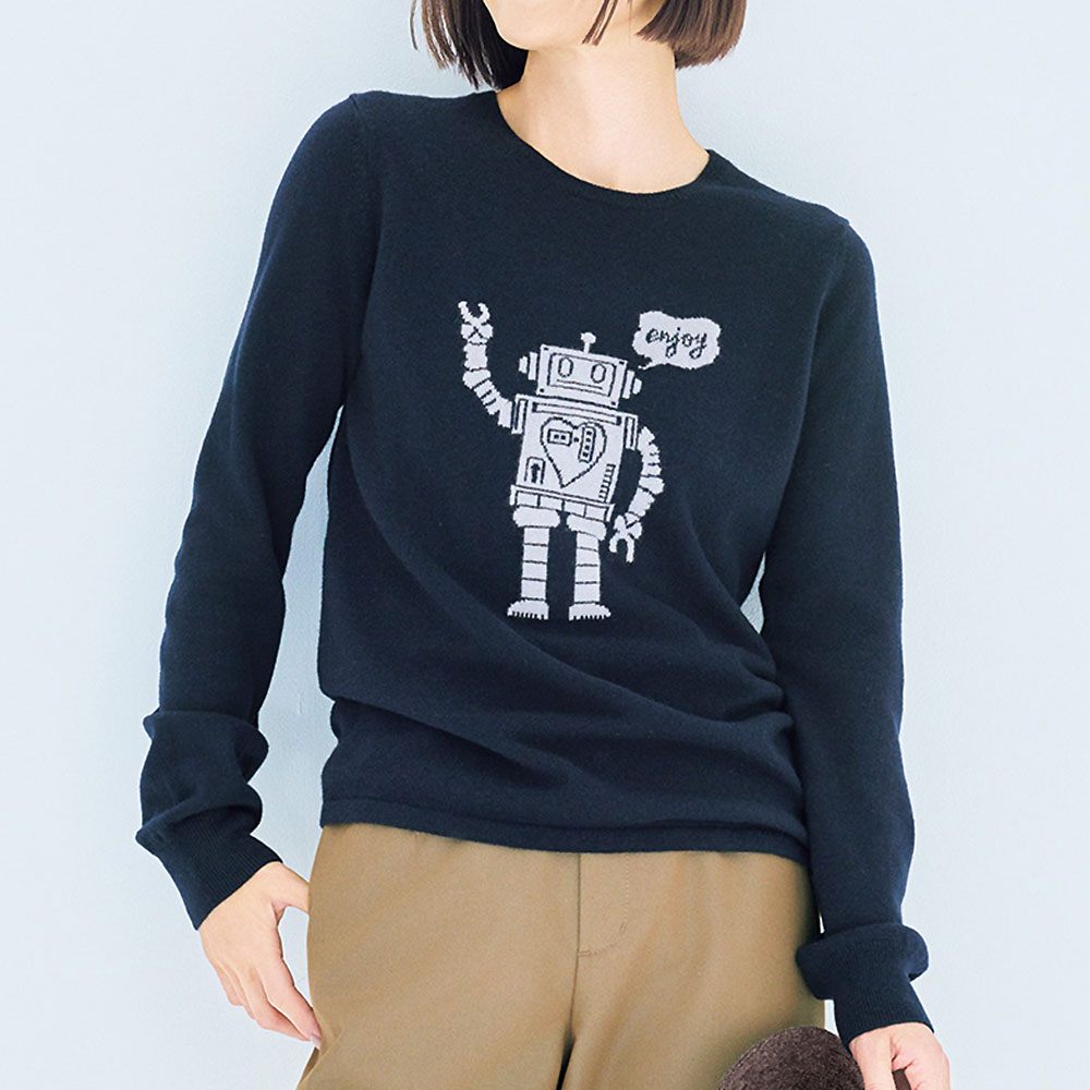 ロボット柄 ジャカード プルオーバー ディノスANAmall店