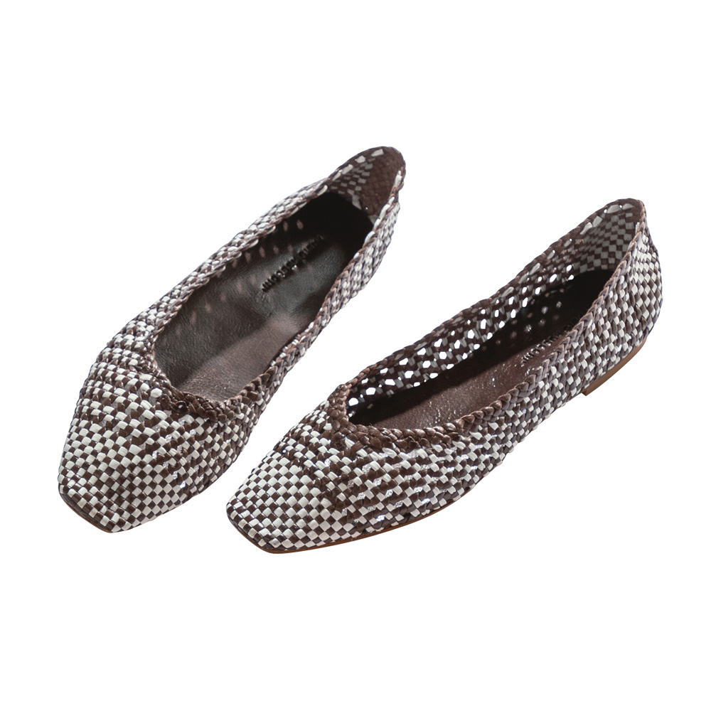 FABIO RUSCONI/ファビオルスコーニ メッシュパンプス（イタリア製