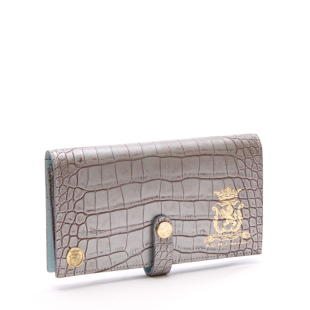 A.D.M.J./エーディーエムジェー クロコ型押し 長財布 25AW06002 通販  