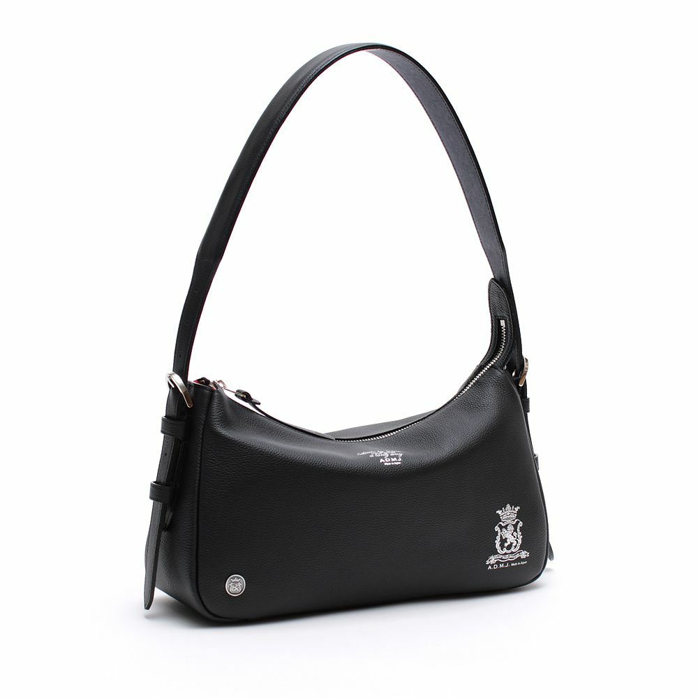 A.D.M.J./エーディーエムジェー レザーショルダーバッグ