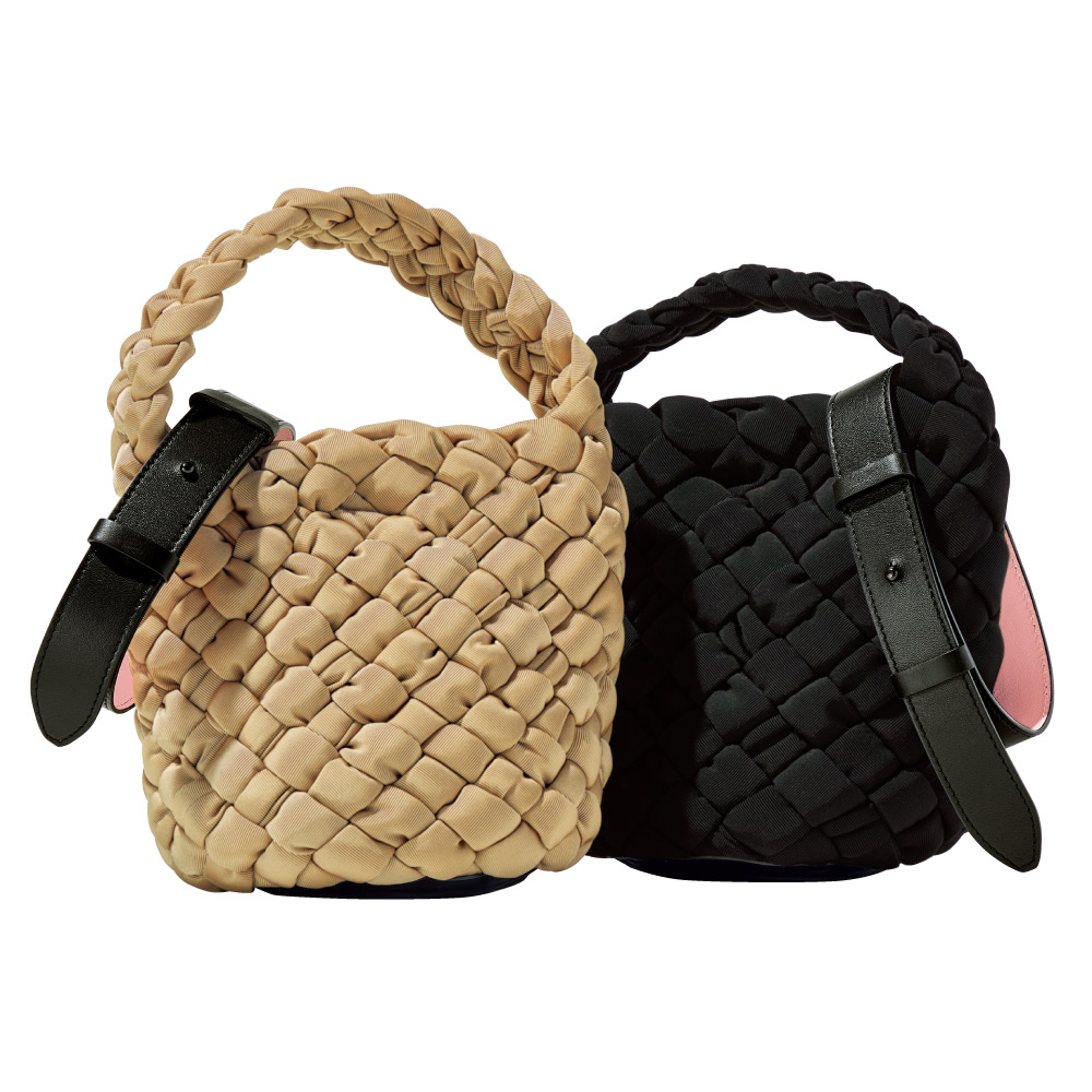 FALORNI ファロルニ かごバッグ ハンドバッグ イタリア製 FALORNI/ファロルニ メッシュ ワンハンドルバッグ（イタリア製