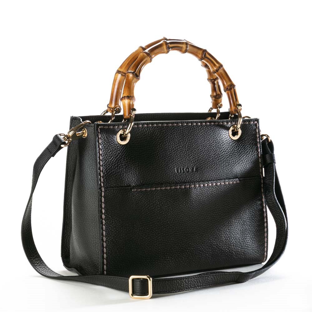 PLINIO VISONA/プリニオヴィソナ バンブーハンドル バッグ 通販